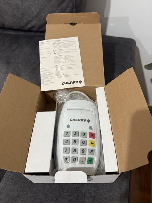 CHERRY ST-2100 acessos inteligente Branco Cereja