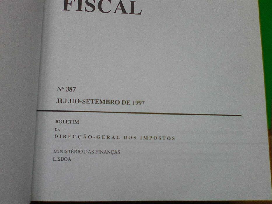 Ciência e Técnica Fiscal Ano 1997 completo