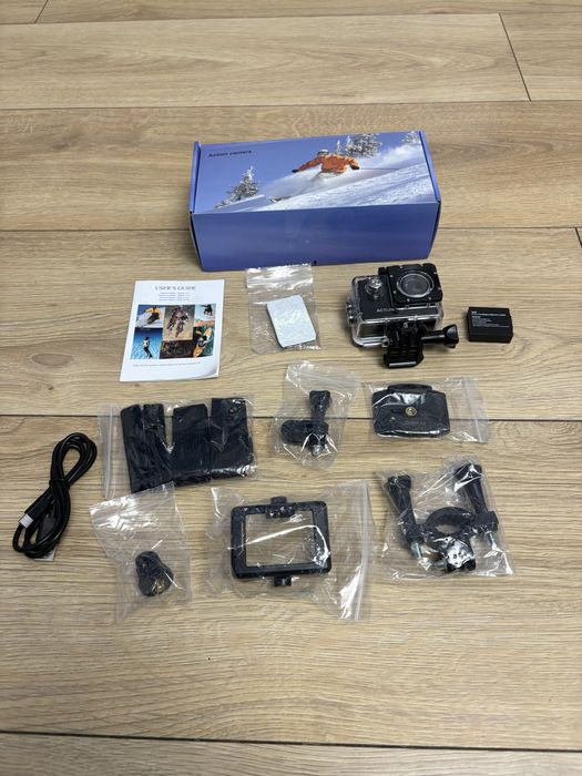 Kamera sportowa Jadfezy Action Cam FHD 1080P/12MP Full HD