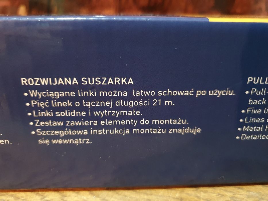 Rozwijana suszarka RORETS TROLLO