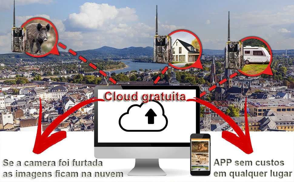 Camera de caça 4K 30mp 4G HC900PRO Hc-900 APP android ios telemovel64284541423490123