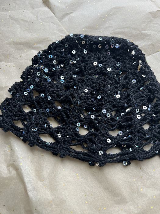 czapka crochet 56-58cm
