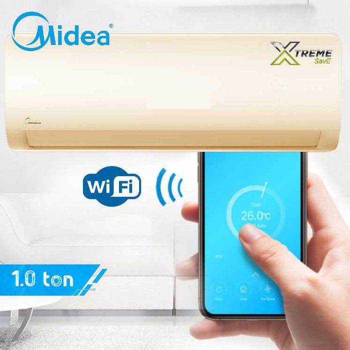 MIDEA MSAG-09HRFN8-I XtremeDC Inverter.Кондиционер(тепловой насос)30м2