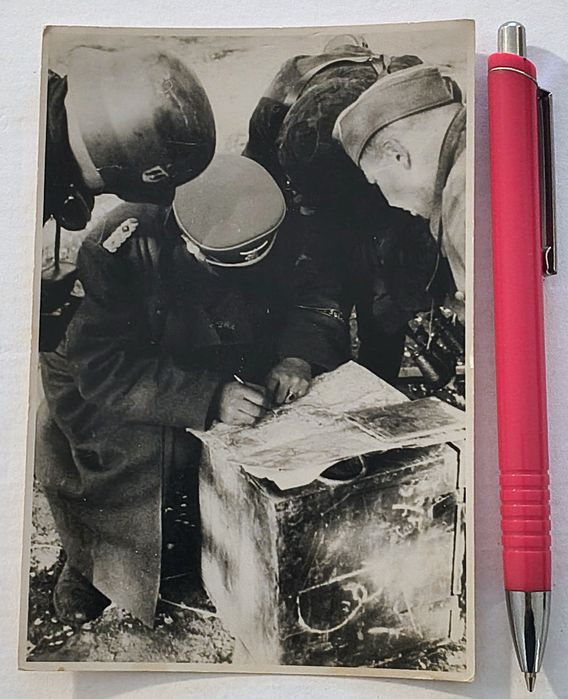 Militaria Fotos de oficiais das Waffen SS Heinrich Himmler