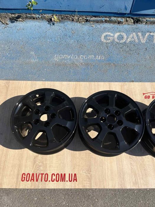 Goauto диски Opel 5/110 r15 et49 6j dia65.1 в чорному глянув 5/108 r15