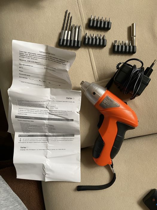 Электроотвёртка шуруповёрт