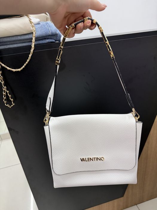 Сумка біла Valentino