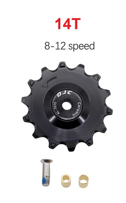 DJC Kółko przerzutki - łożysko ceramiczne SHIMANO SRAM 8-12 SPEED