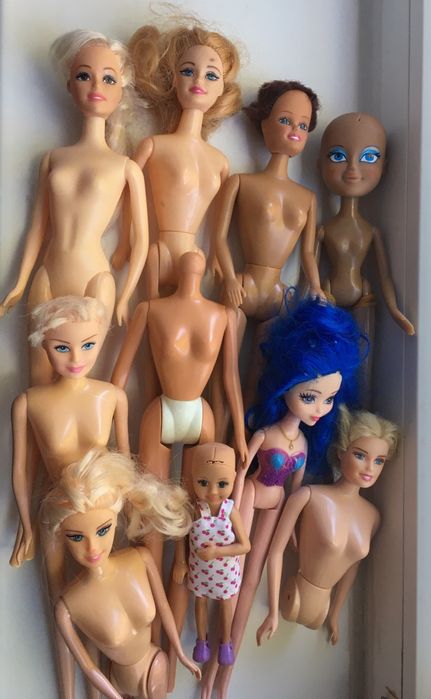 Лот кукол Китай реставрация донорство детали одежда обувь платье кукла