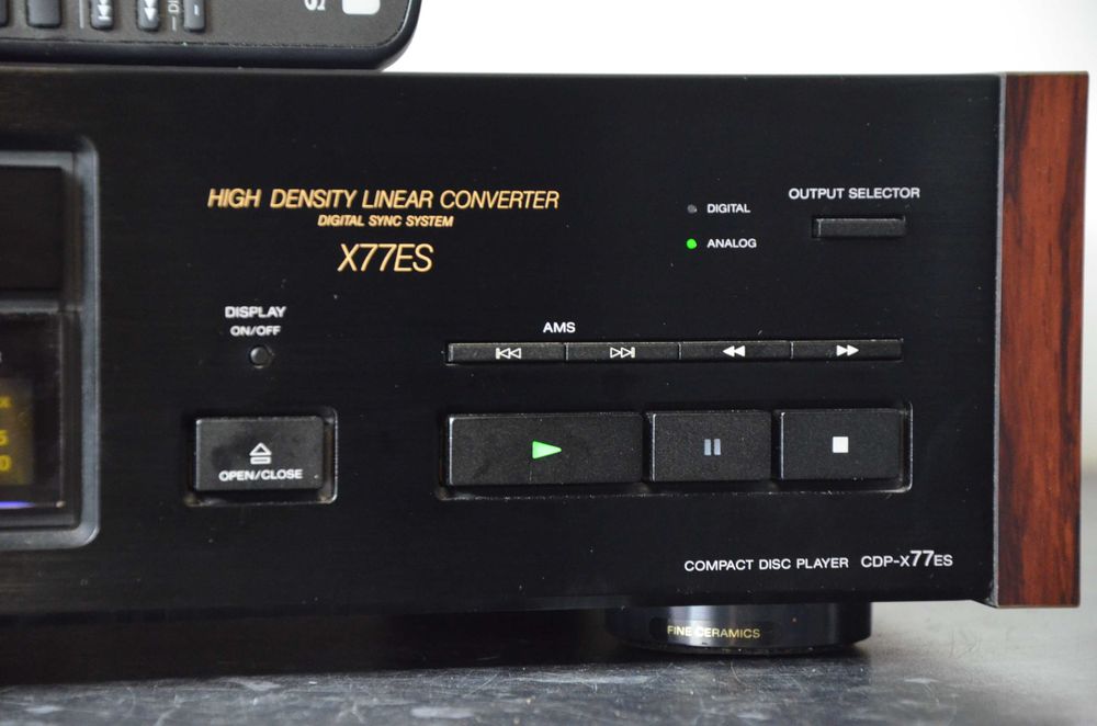 Odtwarzacz CD SONY CDP-X77ES SWOBODA + Pilot