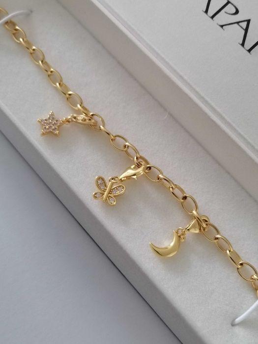 Bransoletka Apart pozłacana