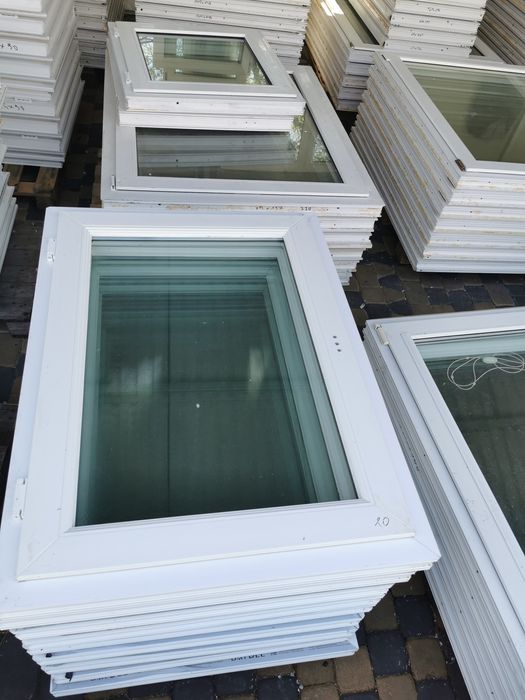 Skład okien PCV   okna z demontażu używane 80x100 110x135 60x80 itp!!