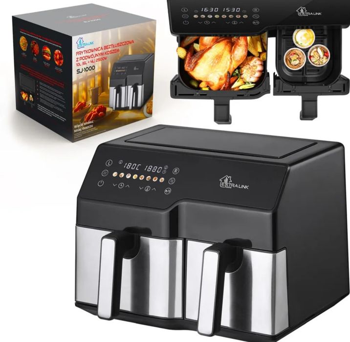 Frytownica beztłuszczowa 10 litrów Extralink