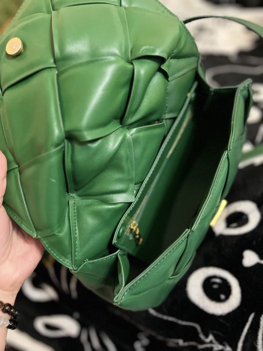 Сумка крос-боді під Bottega Venetta, шкіра, фабрична Італія