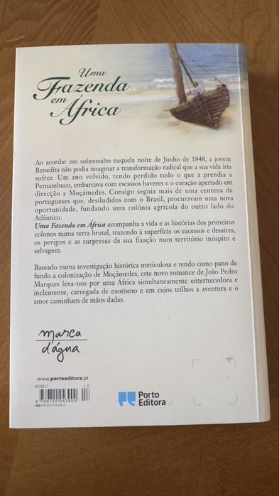 Livro Uma fazenda em Africa