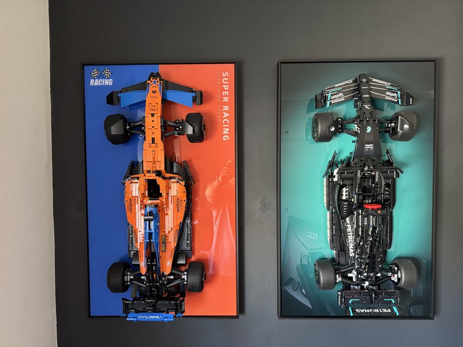 Vendo Moldura Display Lego Technic F1 iCuanuty Mercedes Mclaren