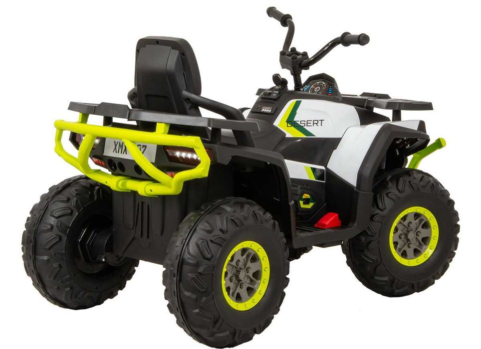 quad auto samochód dla dziecka NA AKUMULATOR Traper biały