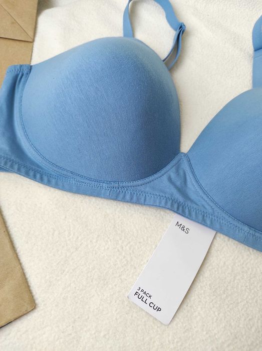бюстгальтер из хлопка Marks&Spencer (Англия) р. 95 В-С