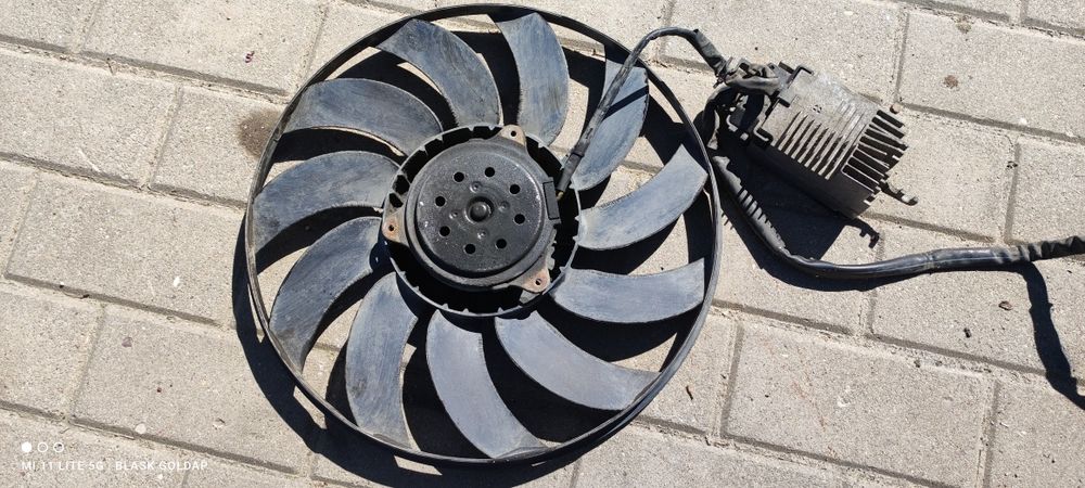 Wentylator z Modułem  Audi A6 C5 2.0 B ALT Części Blask Gołdap