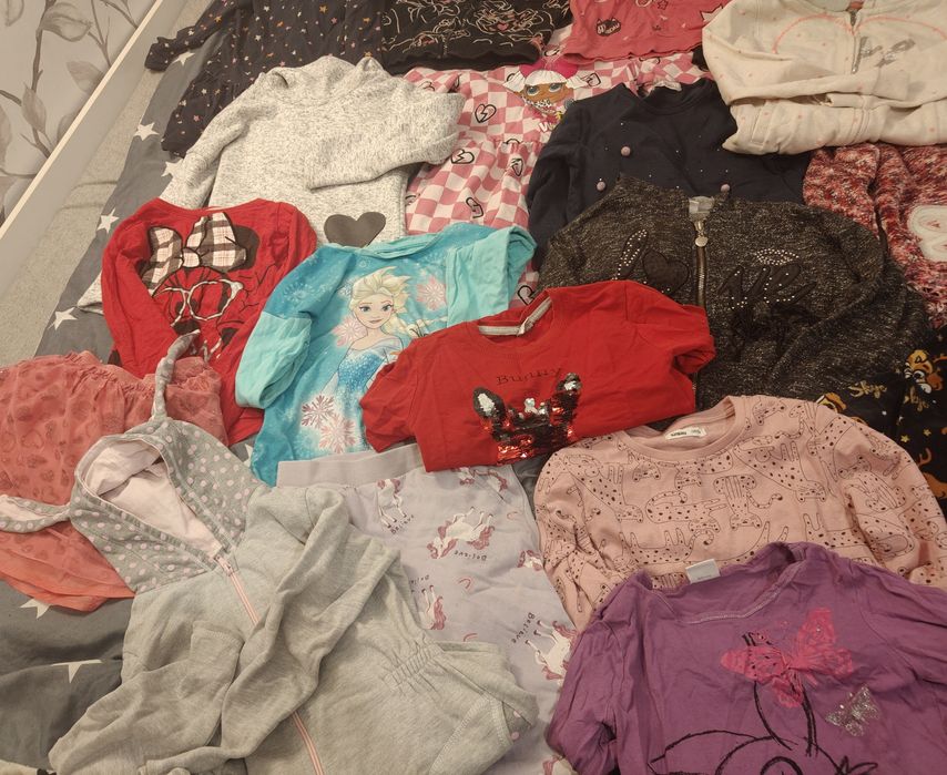 MEGA paka dla dziewczynki 122/128