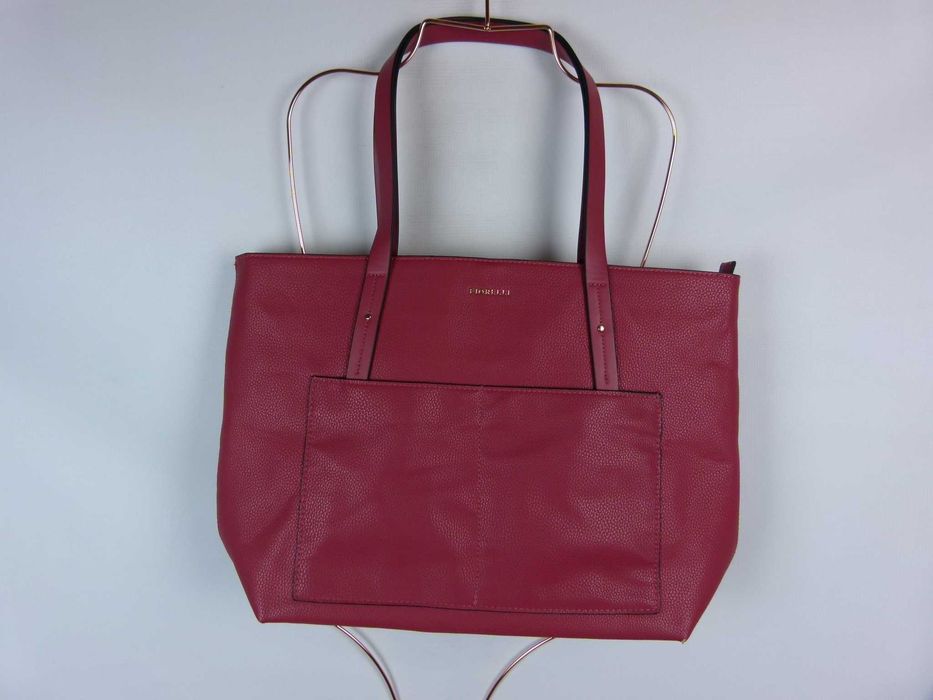 Fiorelli torba shopper ekoskóra malinowa
