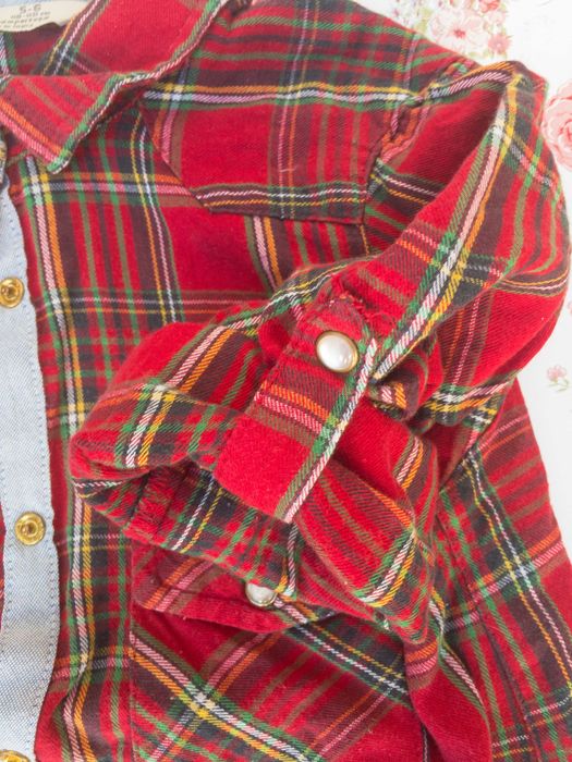 Lote de 2 camisas 5-6 anos (110-118 cm) menina