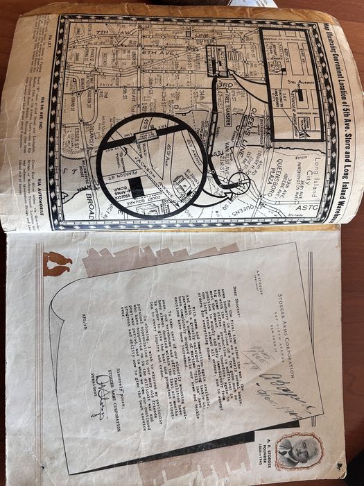 Catalogo ‘’THE SHOOTERS BIBLE nr 41 edição 1950 -STOEGER arms ammunition & equipment