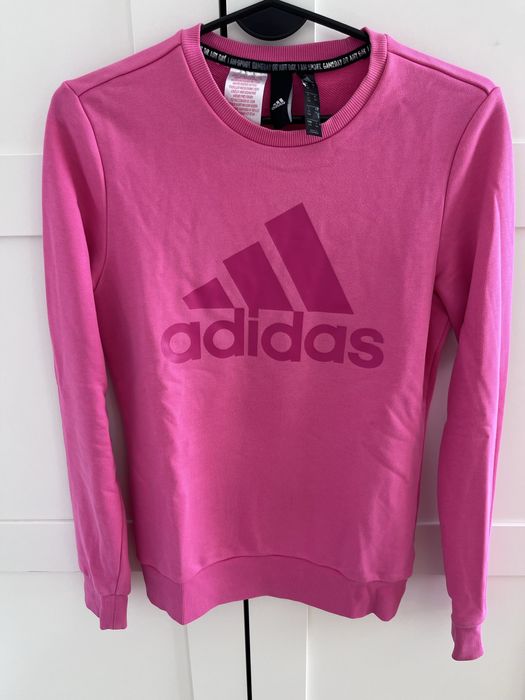 Rozowa bluza adidas 164 cm