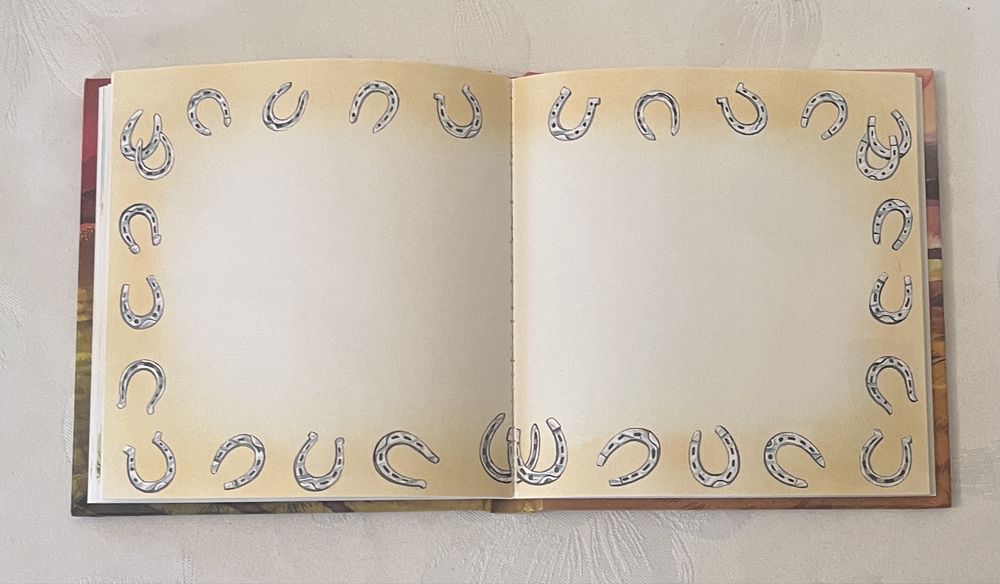 Notes, album, pamiętnik z motywami koni. Nowy