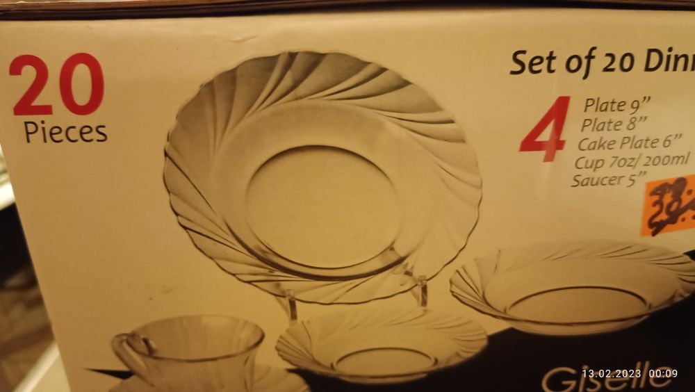 Komplet deserowy obiadowy