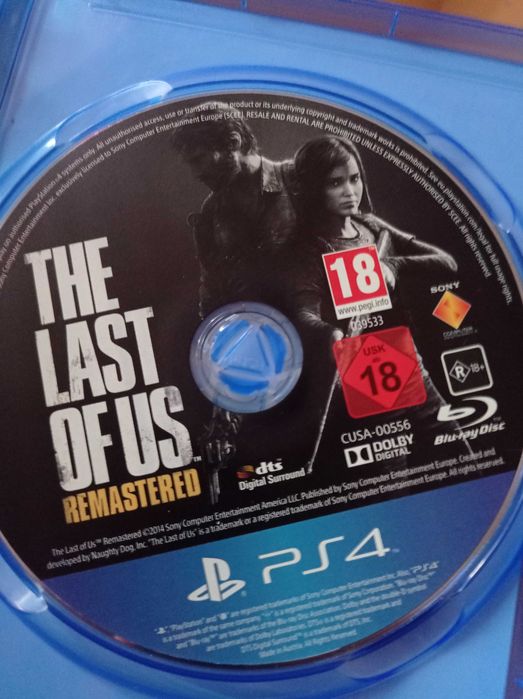 Продаю диск The last of us PS4