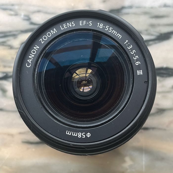 Canon EF-S 18-55mm III (ler descrição)