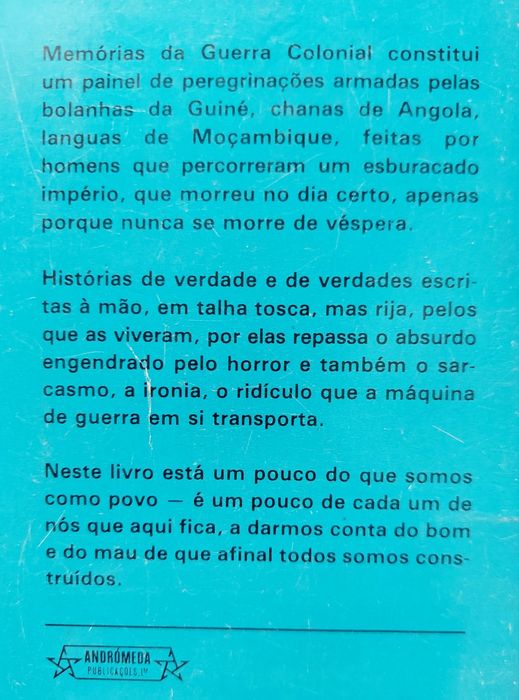 Memórias da Guerra Colonial 1