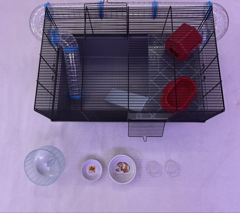 Клітка для гризунів+наповнення