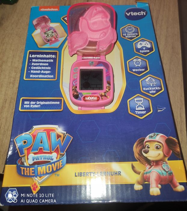 WYPRZEDAŻ! Psi patrol zegarek skye