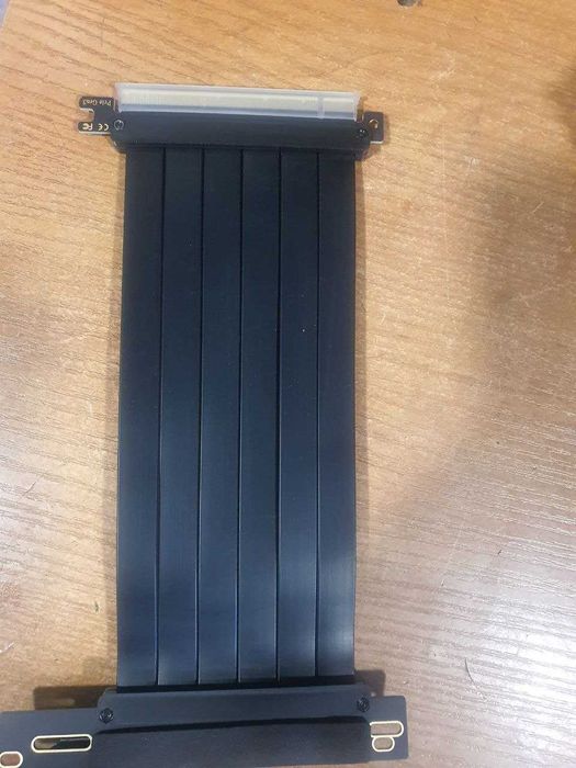 Райзер угловой и прямой 20см PCI-E 16x 3.0 4.0.