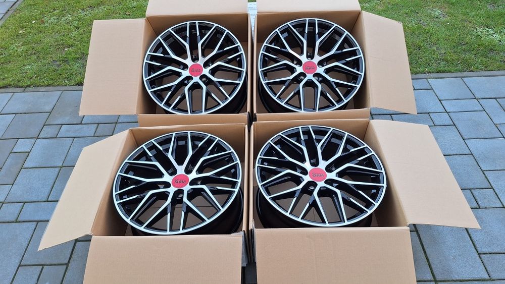 Nowe Alufelgi 5x112 R18 Audi A3 8P 8V 8Y A4 B8 B9 A5 A6 Q5 Vw Passat B6 B7 B8 Golf VI VII CaddY