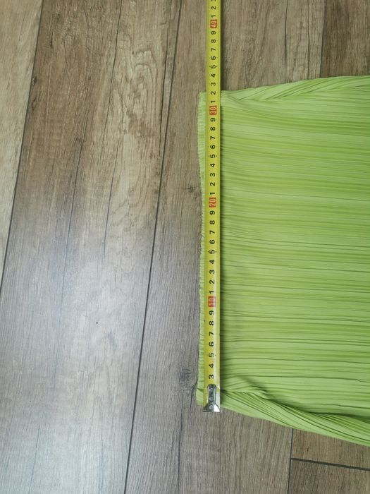 Spódnica letnia midi River Island 3738 s/m zielona seledynowa