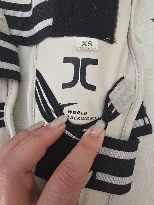 Caneleiras combate taekwondo