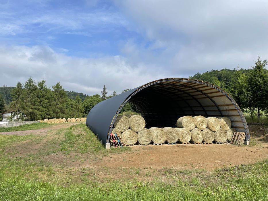Siano - baloty. Sianokiszonka