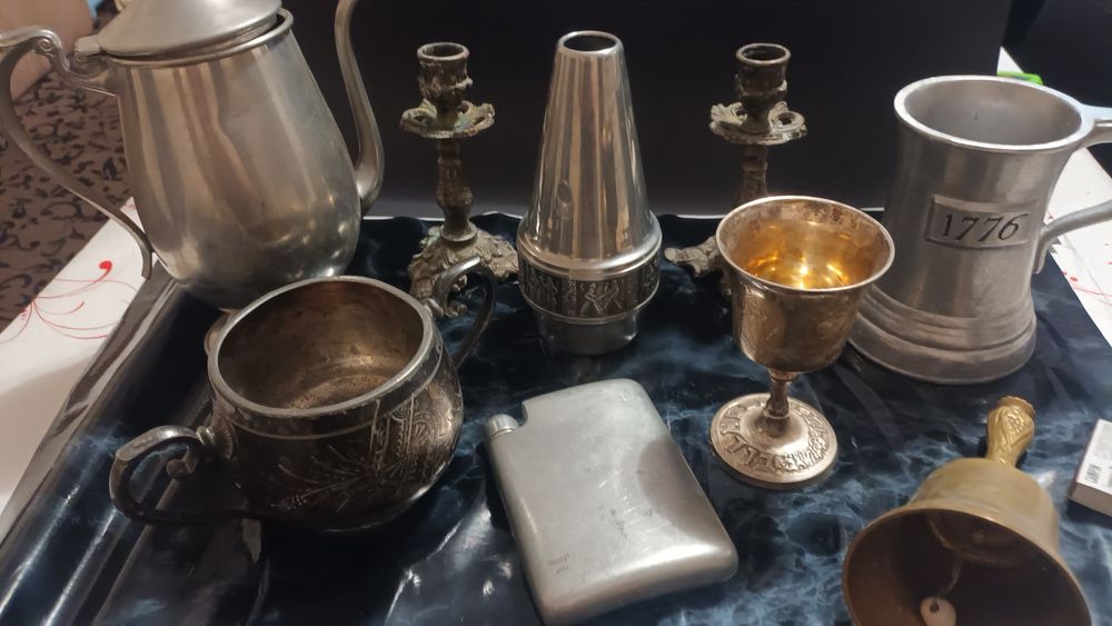 Вироби з  олова, бронзи.