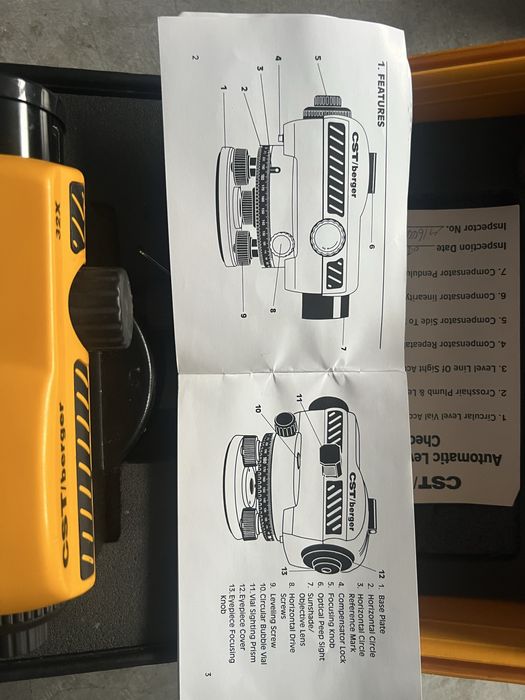 Nivel automatico CST / berger 32x