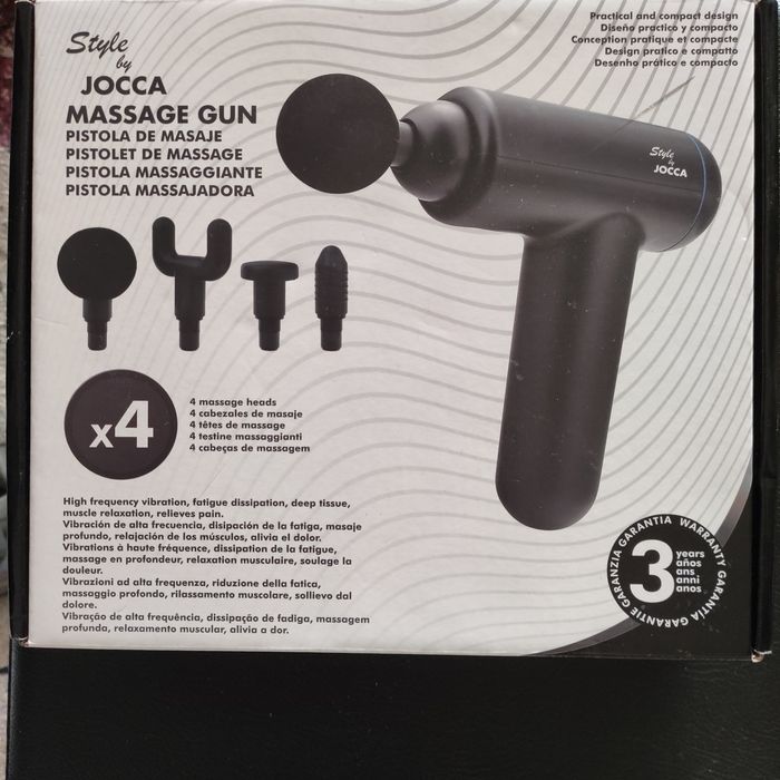 Pistola de massagem nova