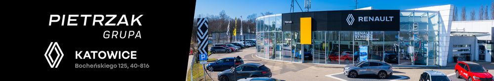 Renault Dacia Pietrzak - Katowice top banner