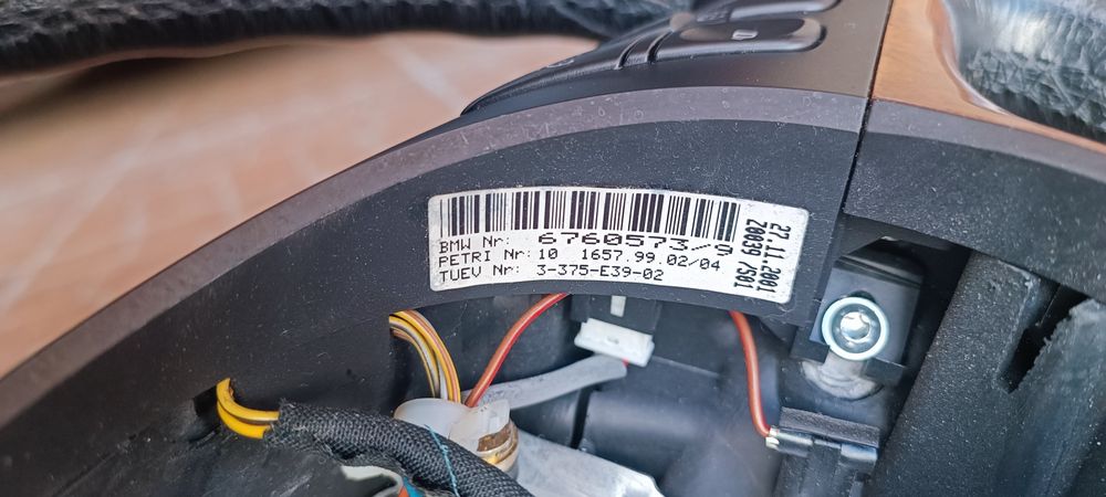 Volante + Airbag  BMW E83