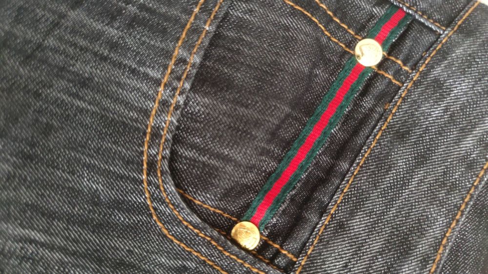 Spodnie jeansowe Gucci
