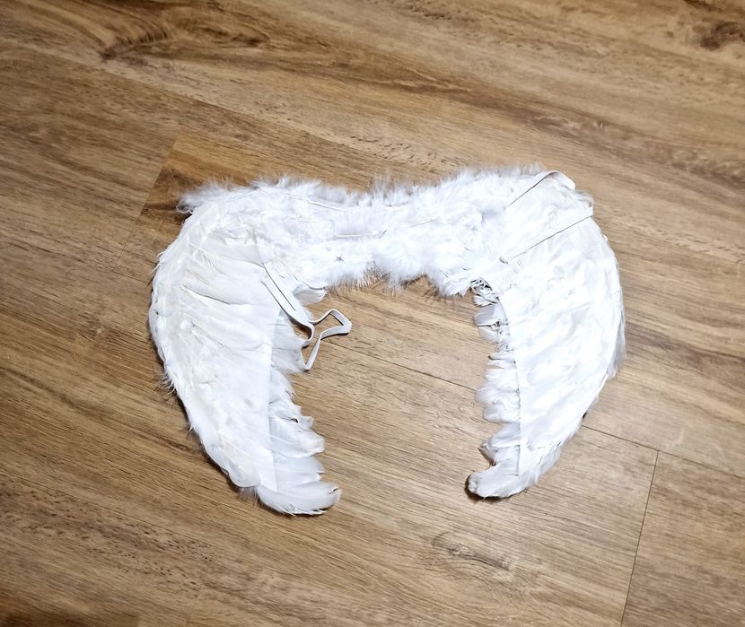 Strój Karnawałowy Przebranie ANIOŁ skrzydła anioła