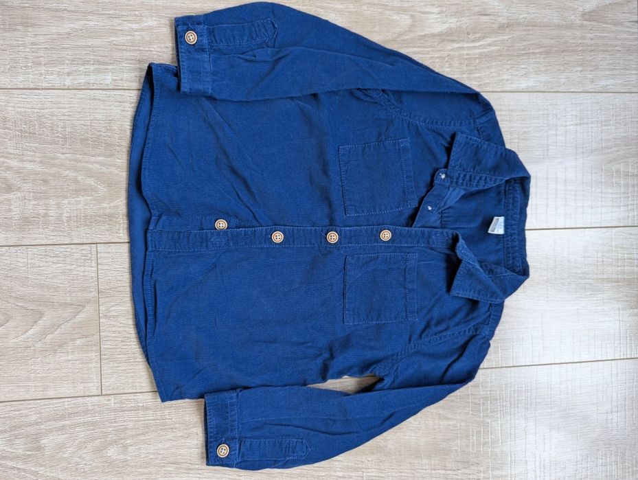 Сорочка синя на хлопчика 104-110 розмір