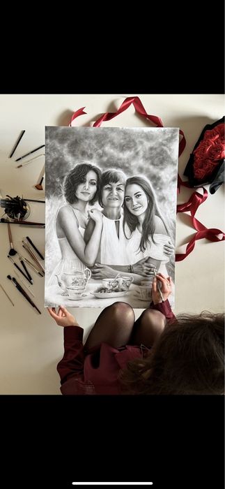 Картина/Портрет/ Подарунок на замовлення/На будь-яке Свято!