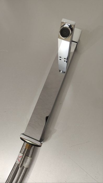 Torneira de lavatório ZENITE - HEI CUBO - Cano Alto - Cromado